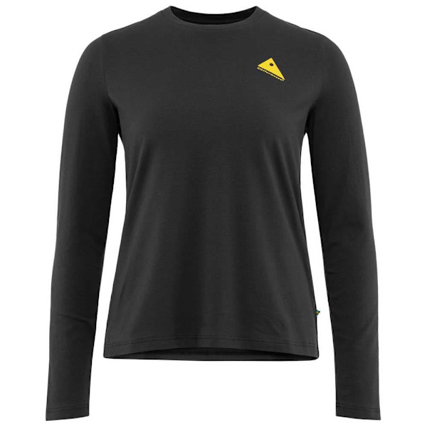 KlÄttermusen Runa Verkstad Ab T-shirt Med Lange ærmer Sort XL Kvinde