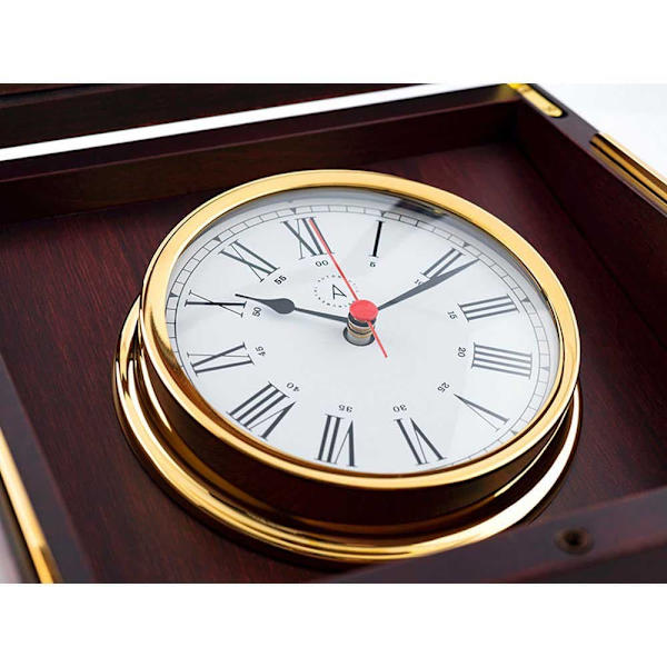 Autonautic Instrumental Professionelt Marine Kronometer Cms Brun