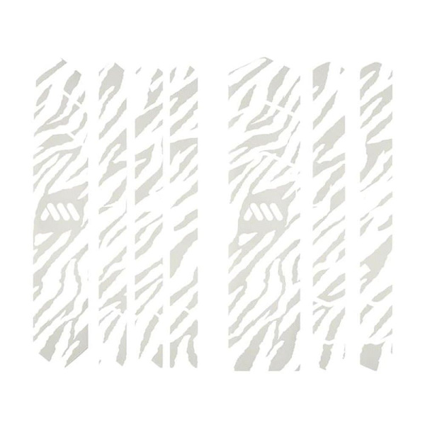 All Mountain Style Frame Guard Full Stickers Honeycomb Hvid