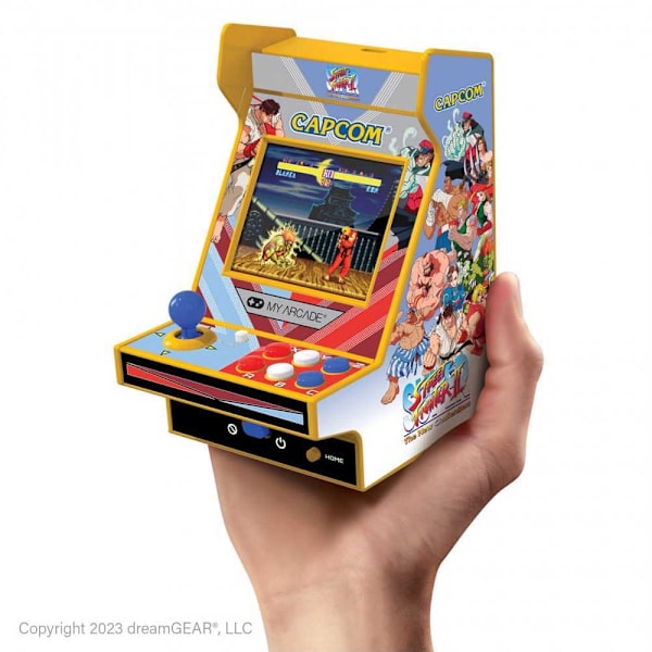 My Arcade Retro Konsol Nano Player Street Fighter Ii 4.5´´