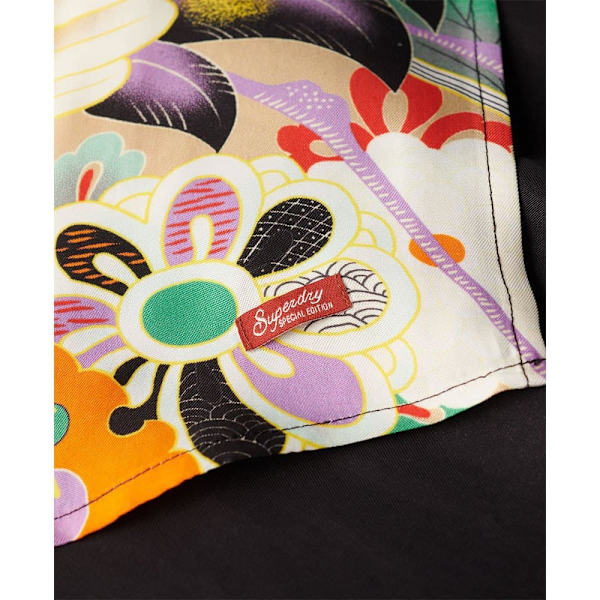 Superdry Printed Slip ärmlös Lång Klänning Flerfärgad L Kvinna