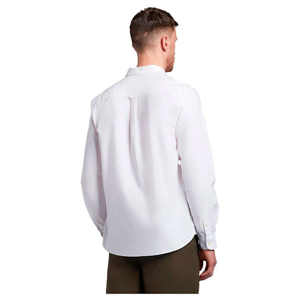 Lyle & Scott Skjorte Oxford Hvid L Mand