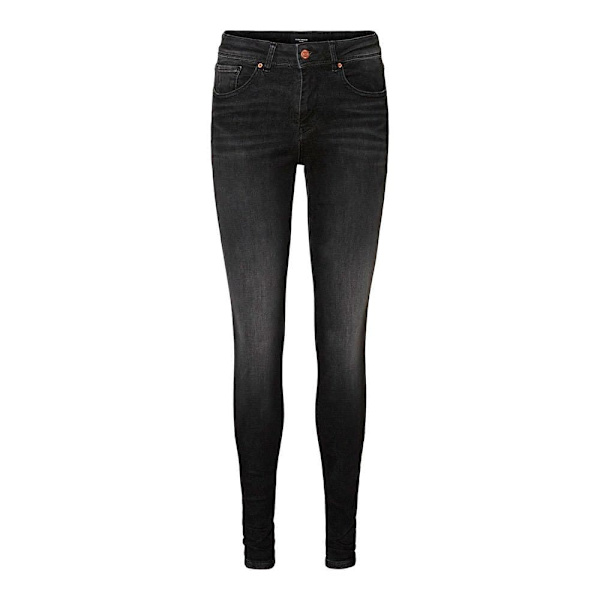 Vero Moda Jeans Lux Normal Waist Slim Sort M / 30 Kvinde