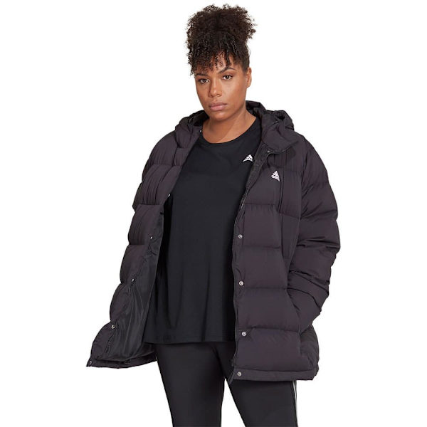 Adidas Jacka Hel H J In Svart 2X Kvinna
