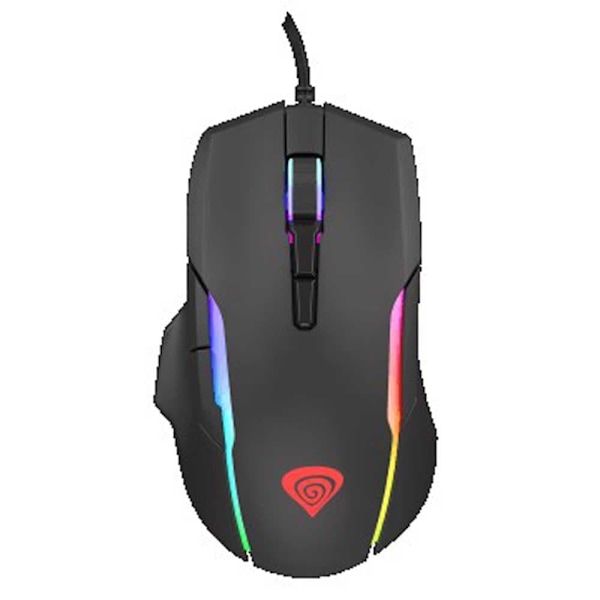 Genesis Spelmus Xenon 220 Rgb 6400 Dpi Svart