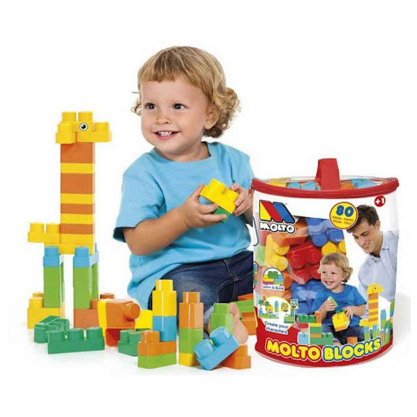 Molto Väskblock 80 Bitar Flerfärgad 12-24 Months