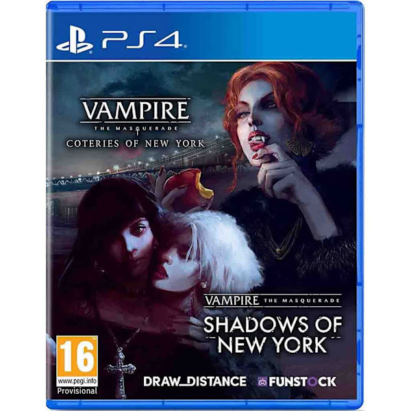 Playstation Games Vampire The Mascarade Coteries Of Ny + Shadows Of Ny Col. Ed