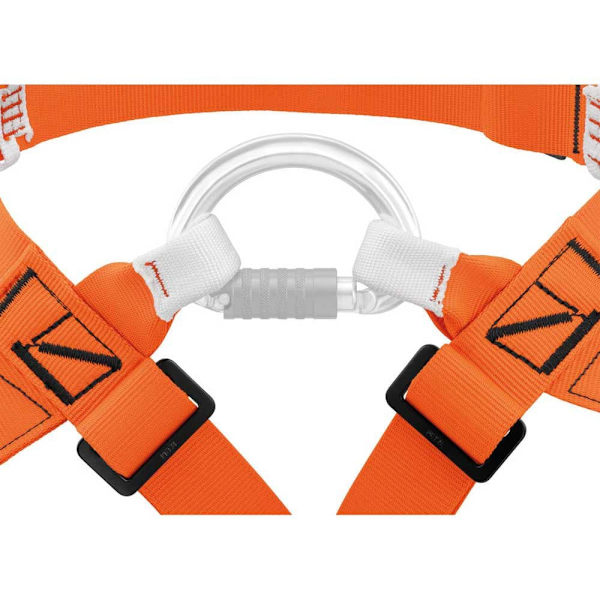 Petzl Seletøj Superavanti Orange,Sort 2
