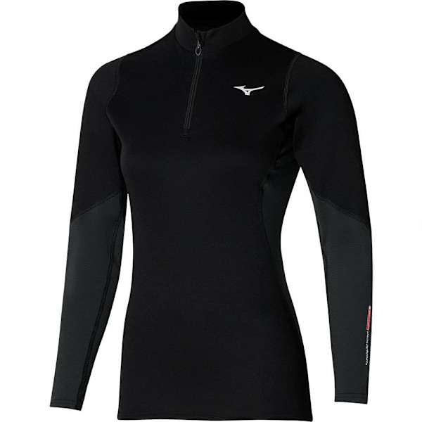 Mizuno Merino Wool Langærmet Baselayer Sort L Kvinde