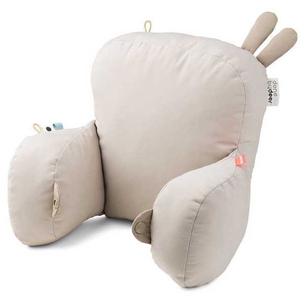 Done By Deer Sand Blomma Kudde Pram Beige