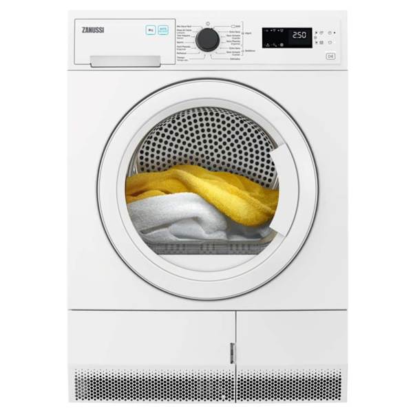 Zanussi Zdhf284w Frontbetjent Tørretumbler Hvid 8 kg / EU Plug