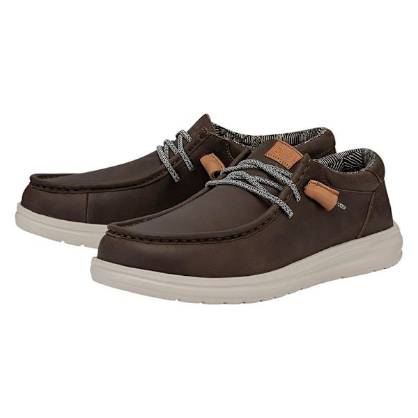 Hey Dude Kengät Wally Grip Craft Leather Ruskea EU 41 Mies