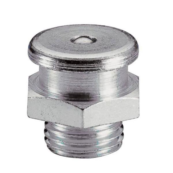 Umeta (r.1/4-19 Bspp X L.28 X 22) Lige Flade Hoved Smørenipler 25 Enheder