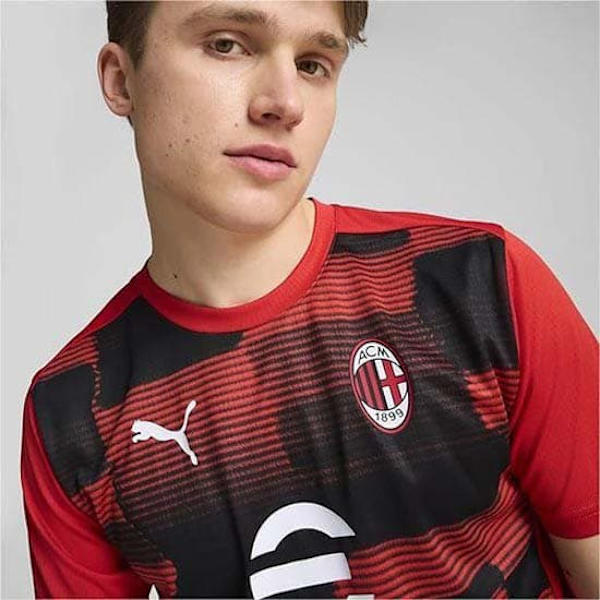 Puma Ac Milan Prematch Lyhythihainen T-paita  L