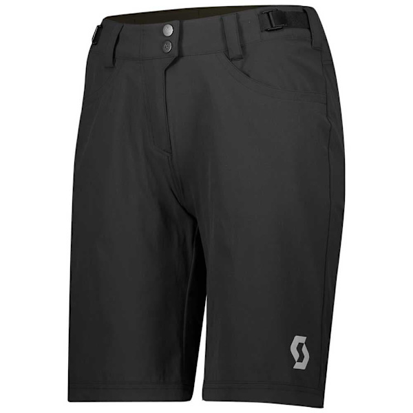 Scott Trail Flow W/pad Shorts Sort S Kvinde