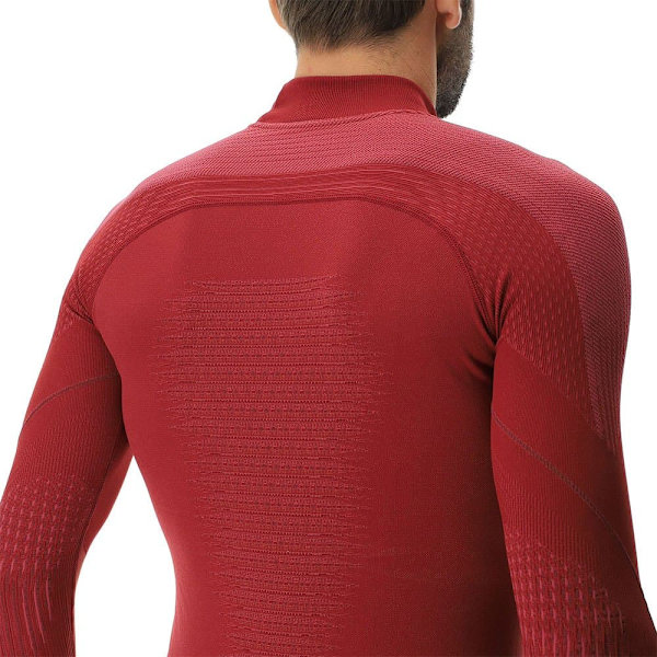 Uyn Evolutyon Turtle Neck Langærmet Baselayer Rød S / M Mand