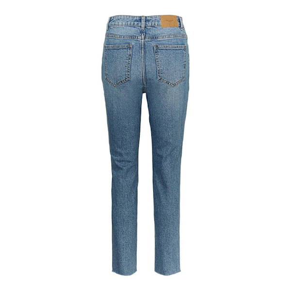 Vero Moda Brenda High Waist Straight Jeans Blå 28 / 32 Kvinde