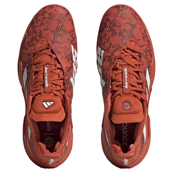 Adidas Alla Hovskor Barricade Clay Orange EU 43 1/3 Man