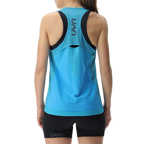 Uyn Ärmlös T-shirt Running Exceleration Aernet Blå S Kvinna