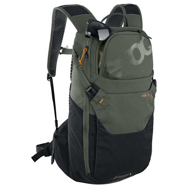 Evoc Kosteuttava Reppu Ride 12l + 2l Vihreä