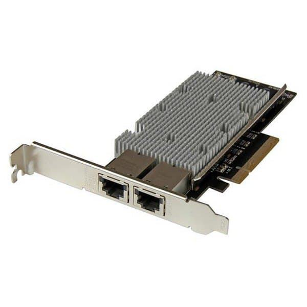 Startech Pcie 2 Port Rj45 10g Base-t Søvfarvet