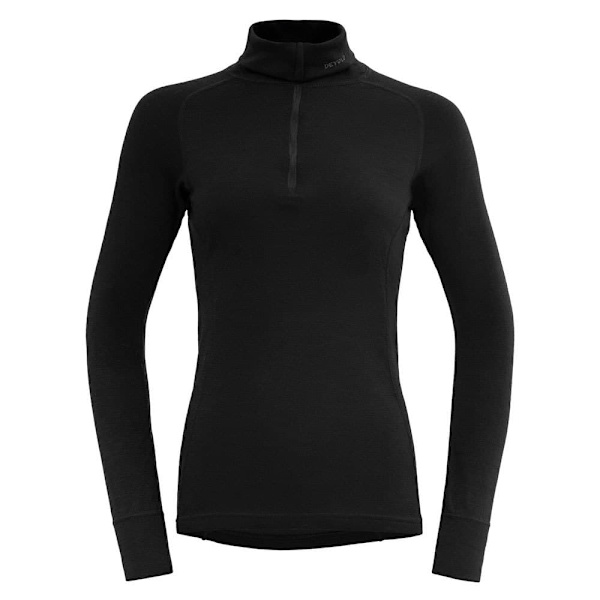 Devold Of Norway Duo Active Merino 205 Halv Lynlås Langærmet T-shirt  M Kvinde