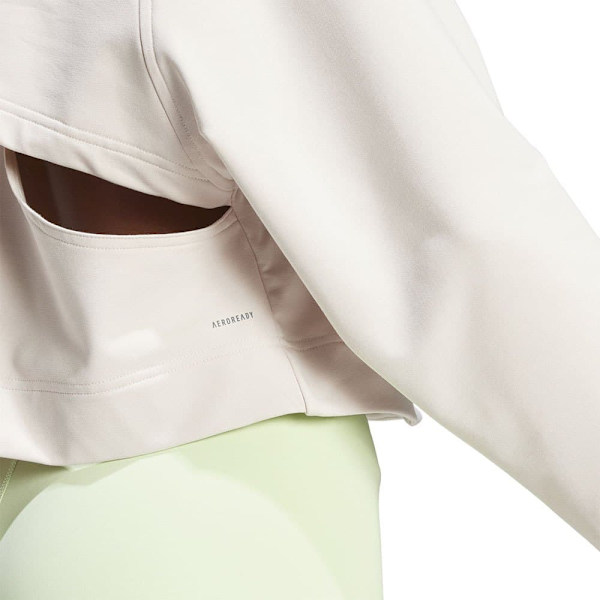 Adidas Sweatshirt Power Cover Up Lilla XS / Regular Kvinde
