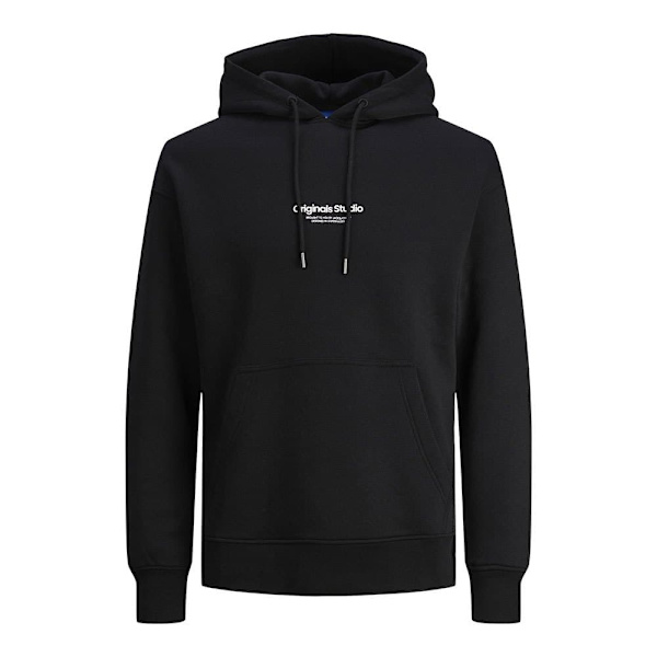 Jack & Jones Sweatshirt Med Fuld Lynlås Vesterbro Sort 4XL Mand
