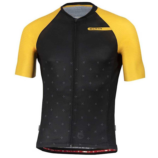 Eltin Kortærmet Jersey Resistance Gul,Sort L Mand