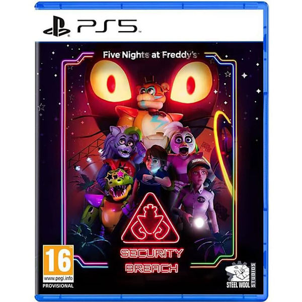 Playstation Games Ps5 Five Nights At Freddy´s Security Breach