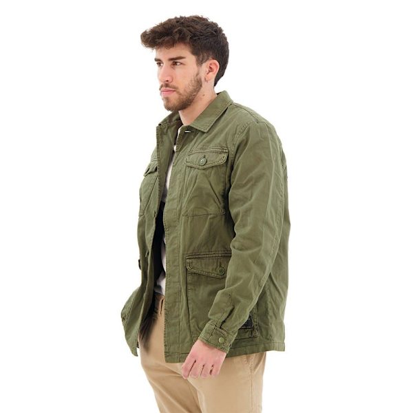 Superdry Jacka Military M65 Emb Grönt M Man