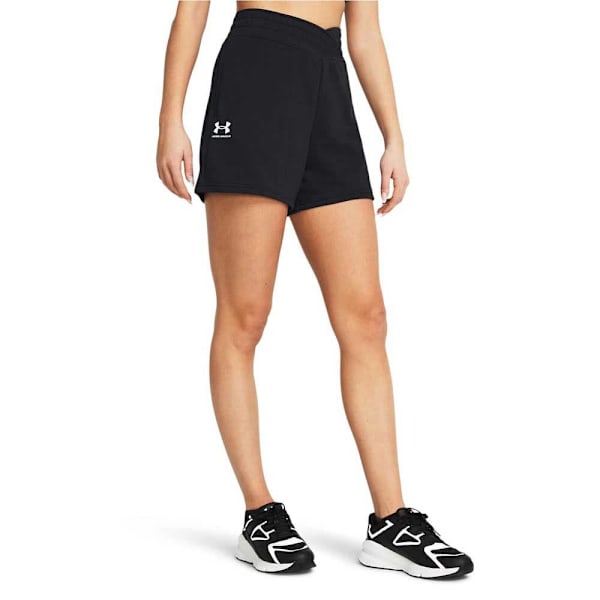 Under Armour Shorts Rival Terry 4in Sort XL Kvinde