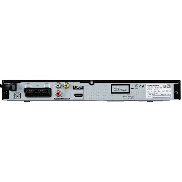 Panasonic Dvd-s700eg-k Sort One Size / EU Plug