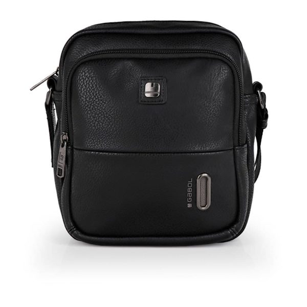 Gabol Crossbody Snap Zipper 2.2l Sort  Mand