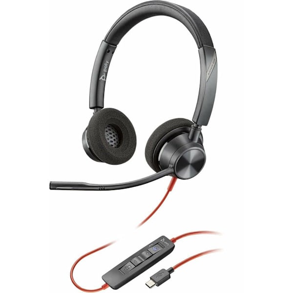 Hp Voip Hovedtelefoner Bw 3320 Stereo-m Usb-c +usb-c/a