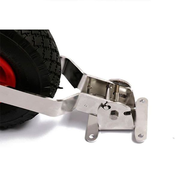 Pike N Bass Retractable Wheel Musta