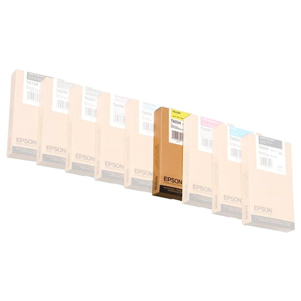 Epson Mustepatruuna T 603 220ml T 6034 Keltainen