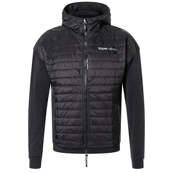 Super.natural Warm Up Aloof Jakke Sort S Mand