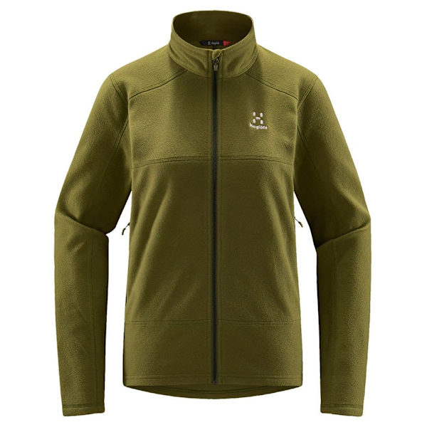 Haglofs Buteo Mid Sweatshirt Med Lynlås Grøn M Kvinde