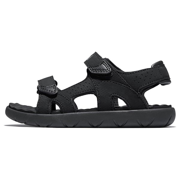 Timberland Perkins Row 2 Strap Ungdomssandaler Sort EU 34