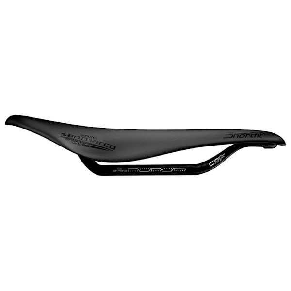 Selle San Marco Leveä Satula Shortfit Open-fit Superleggera Musta 144 mm