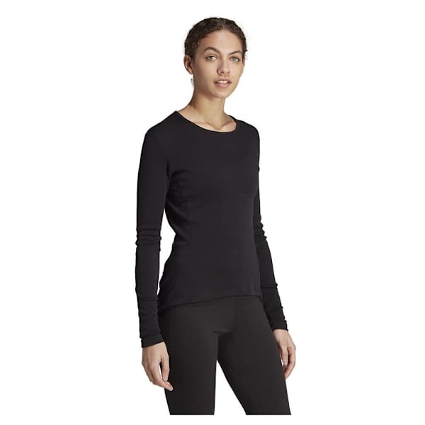 Adidas Xperior Merino 260 Baselayer T-shirt Med Lange ærmer Sort L Kvinde