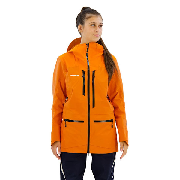 Mammut Eiger Free Pro Hs Jacka Orange S Kvinna