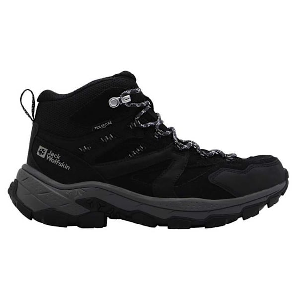 Jack Wolfskin Vojo Tour Lt Texapore Mid Vandrestøvler Sort EU 40 Kvinde