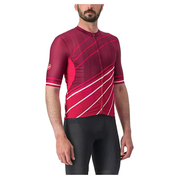 Castelli Speed Strada Lyhythihainen Pyöräilypaita Punainen 2XL Mies