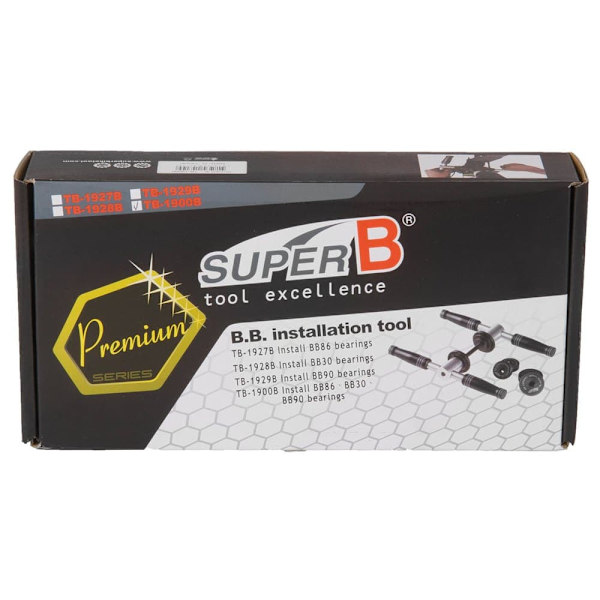 Super B Tb-1900b Bottom Bracket Press In Svart