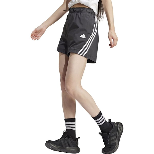 Adidas Future Icons Woven 3 Stripes Shorts Svart XL Kvinna