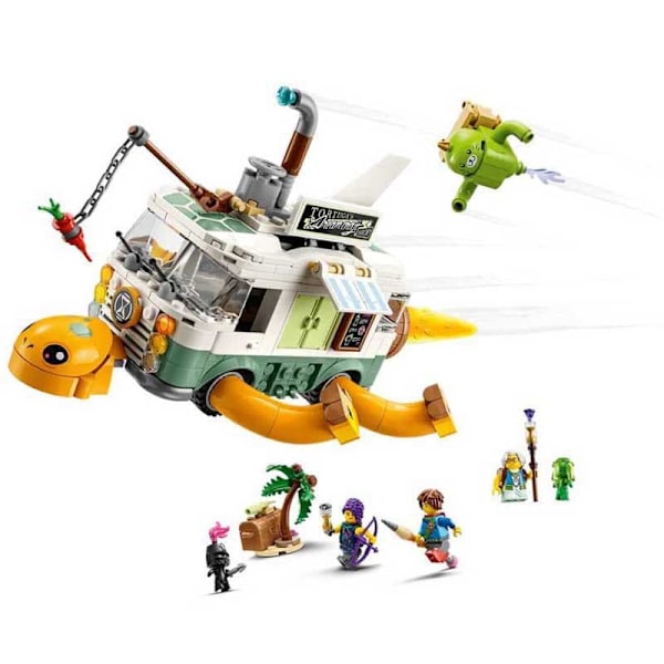 Lego Rouva. ´s Van-turtle Castillo Hopeinen