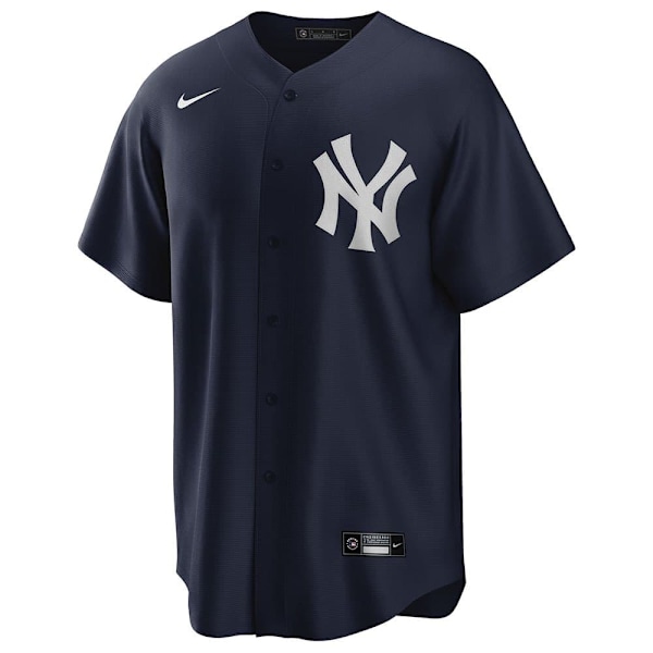 Nike Kortærmet T-shirt Mlb New York Yankees Official Replica Alternate Home Blå S Mand