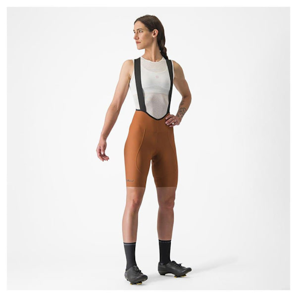 Castelli Espresso Dt Cykelbyxor Brun M Kvinna